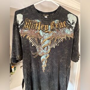 Motley Crüe vintage style tee Large
